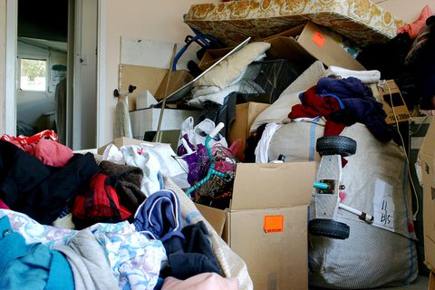 Accidental home owner Inherited home, junk and all